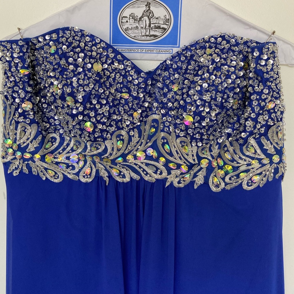 Royal Blue gown